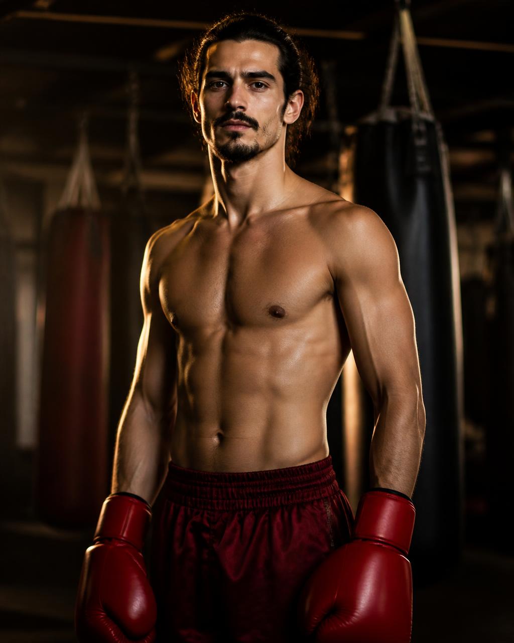 UK Muay Thai fighter training